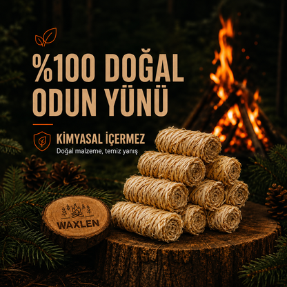 Waxlen Doğal Ateş Başlatıcı